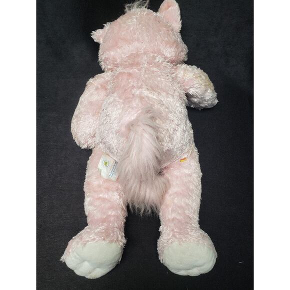Build A Bear Pink Sassy Disney Aristocats Marie Heart Kitty Plush Stuffed Animal - Picture 3 of 11